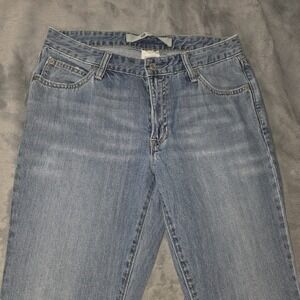 Gap Womens Jeans Flare Size 6 Regular Light Wash 30W X 30.5L Blue Denim